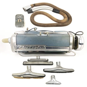 Electrolux Model LX 60 Automatic Canister Vacuum Sled Atomic Blue VTG Genuine - Picture 1 of 12