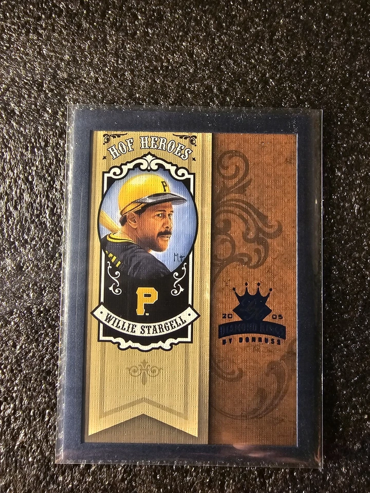 2005 Donruss Diamond Kings Willie Stargell 059/100 HH-70 - Image 1 of 2