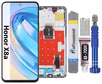 Display Für Huawei Honor X8a/90 Lite LCD Touchscreen LCD Bildschirm Rahmen