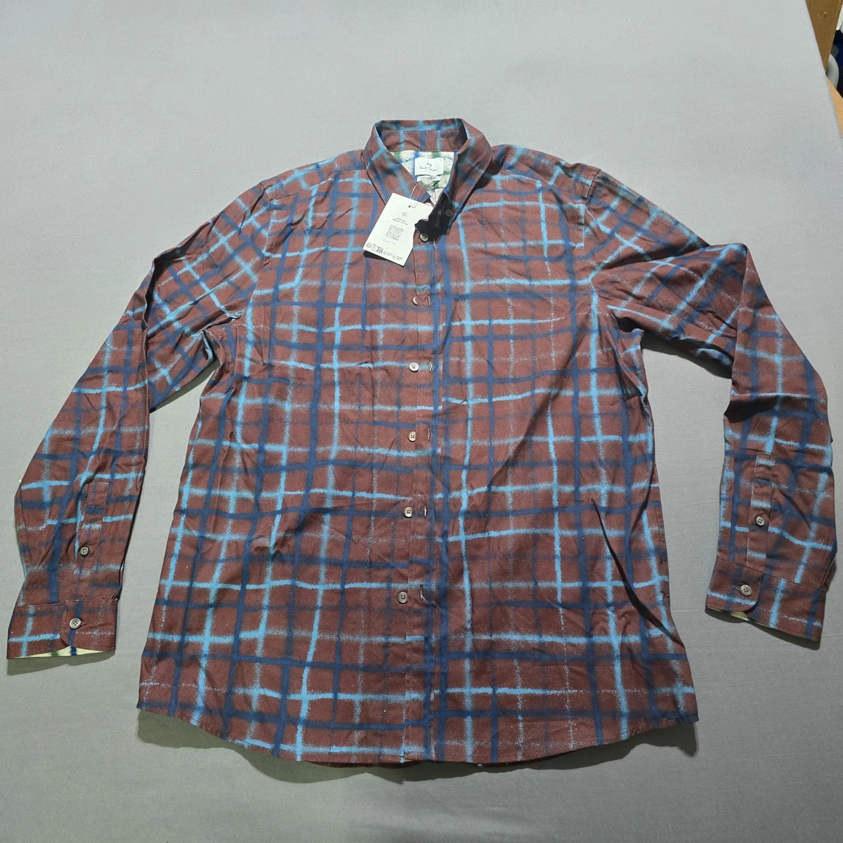 Paul Smith Men's PS Casual Fit Short Sleeve Button-Down Shirt - Organic Cotton