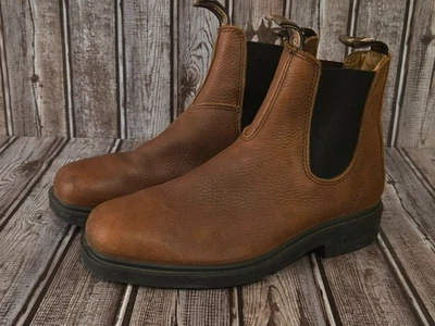 Размер 5 AU/8 США женщин Blundstone классический коричневый кожаный Chelsea ботинки SPS подошвы - Изображение 1 из 4