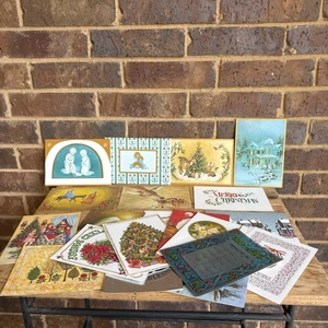 Lote 20 Tarjetas de Navidad De Colección SIN USAR y Sobres Estudios de Artistas Famosos LEER - Imagen 1 de 23