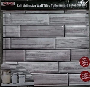 Lot of 18 Tool Bench Hardware Self-Adhesive Wall Tiles -Peel & Stick- 12x12 NEW - Picture 1 of 1