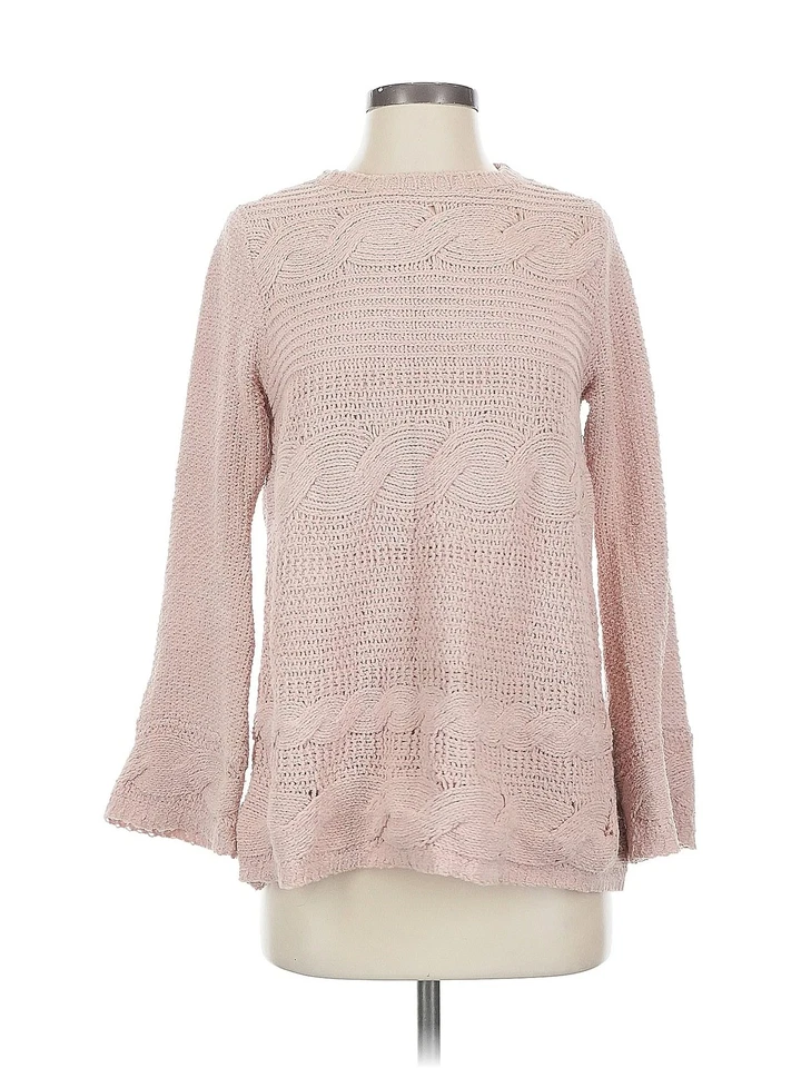 Suéter pulôver feminino Heather B rosa XS - Imagem 1 de 4