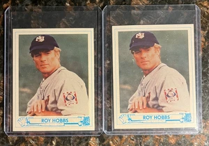 1984 The Natural Robert Redford Roy Hobbs Prop Baseball Blank Back Card - Picture 1 of 3