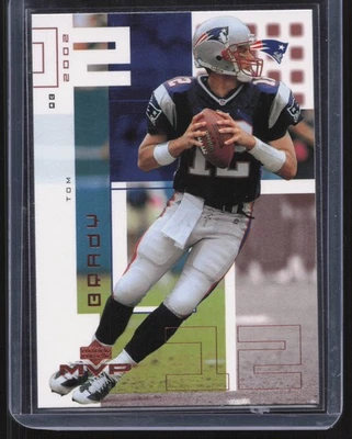 2002 Upper Deck MVP #137 Tom Brady - Imagem 1 de 2