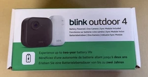 Blink Outdoor 4 HD Security 1 Camera System with SYNC module - Brand New - Picture 1 of 6