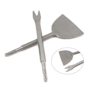 17mm SDS PLUS Rotary Hammer Bits Drill Bit Flat & V-type Chisel F Masonry Stone - Imagen 1 de 11