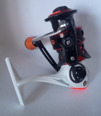 Lew's Xfinity Speed Spin Spinning Fishing Reel 3000 XSH30 5:2:1 WHITE ORANGE