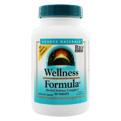 Source Naturals Wellness Formula, 90 Tablets - Image 1 of 4