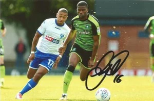 PLYMOUTH: JOEL GRANT FIRMADO 6x4 FOTO DE ACCIÓN + CERTIFICADO DE AUTENTICIDAD - Imagen 1 de 1