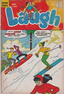 Cómic Archie Laugh #204 marzo 1968 - Imagen 1 de 1