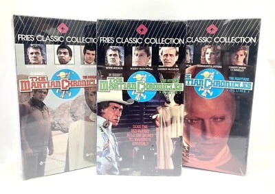 Ray BRADBURY'S The Martian Chronicles (VHS TAPE) NEW SEALED!!!  Volumes 1, 2, 3  Foto 1 de 4