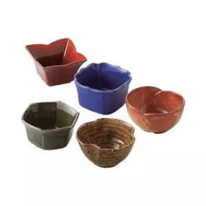Nishianyo Minoware Delicacy Dish 5pc Set - Picture 1 of 4