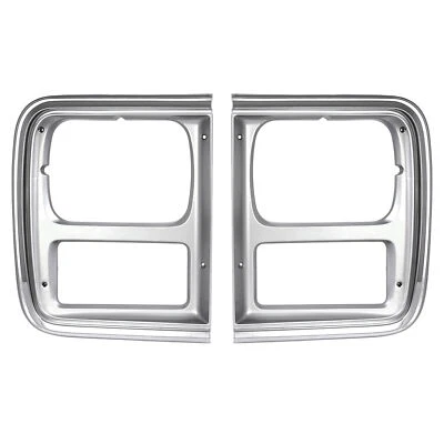 Puerta bisel faro izquierdo derecho para Chevy G10 G20 G30 GMC G1500 G2500 1985-1991 Foto 1 de 4