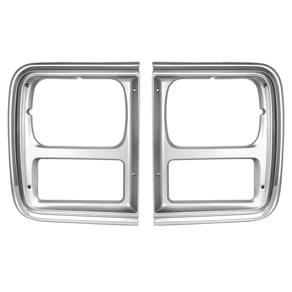 Puerta bisel faro izquierdo derecho para Chevy G10 G20 G30 GMC G1500 G2500 1985-1991 Foto 1 de 4