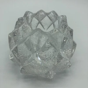 Orrefors Firefly Artichoke Crystal Glass Votive/tealight Candle Holder EUC - Picture 1 of 10