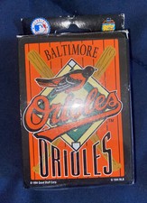 Vtg Baltimore Orioles MLB Playing Card (standard 52 Card Deck )1994