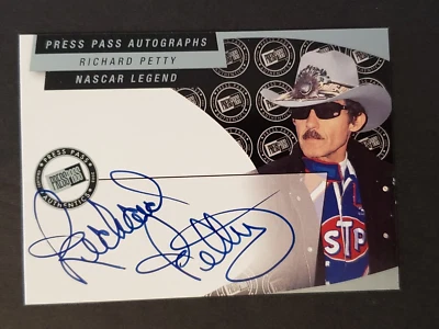 2003 Richard Petty Autograph Certified Press Pass HOF All Time Auto - Image 1 of 4