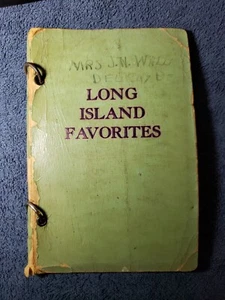 Long Island Favoriten Kochbuch Oyster Bay Besuch Krankenschwester Assoc. 1935 1. Auflage - Bild 1 von 7