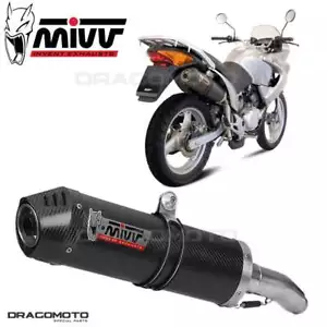 échappement HONDA XL 125 VARADERO 2007 2008 MIVV Oval Carbone CC - Photo 1/4
