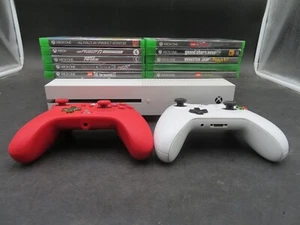 Xbox One S Bundle with 2 Controllers & 10 Games - Picture 1 of 12