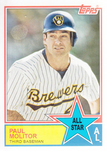 2013 Topps Archives 1983 All-Stars #PM Paul Molitor - NM-MT