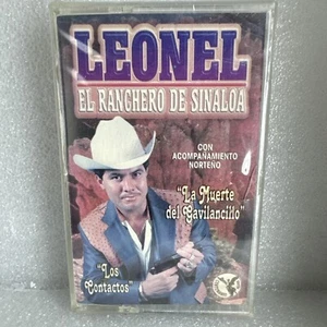 Leonel El Ranchero De Sinaloa Cassette Sealed Rare New Case Cracked - Bild 1 von 6