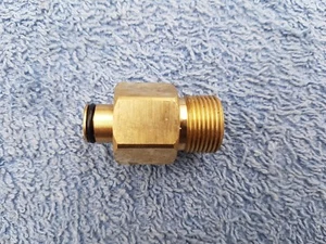 PRESSURE WASHER KARCHER HDS HD EASYLOCK ADAPTER HOSE CONVERTER X 22MM MALE - Picture 1 of 12