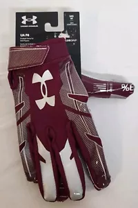 GUANTES DE FÚTBOL AMERICANO RECEPTOR ADULTO UA UNDER ARMOUR F8 1368851 609 Talla MEDIANA MEDIANA M - Imagen 1 de 5