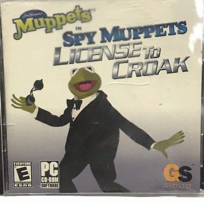 PC CD ROM Jim Henson "Muppets in Spy Muppets License to Croak" Rated E 2003 - Image 1 of 4
