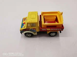 GUISVAL 1:43 MERCEDES BENZ UNIMOG CHASSE NEIGE ECOLE DE SKI - Foto 1 di 7