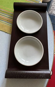 Snackschälchen Porzellan/ Holz 🪵 - Bild 1 von 6