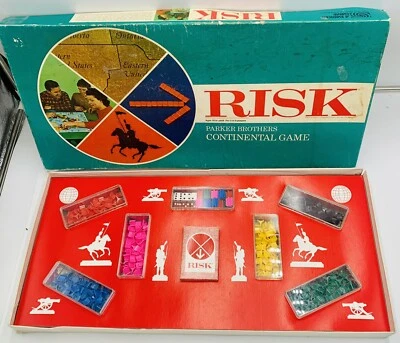 Vintage 1968 RISK Board Game-Global Domination by Parker Brothers Complete - Image 1 of 4