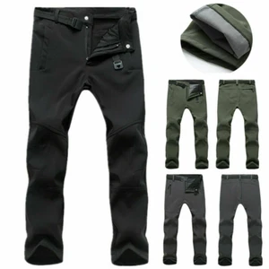 Mens Waterproof Hiking Tactical Trousers Outdoor Walking Combat Pants Size M-3XL - Picture 1 of 15