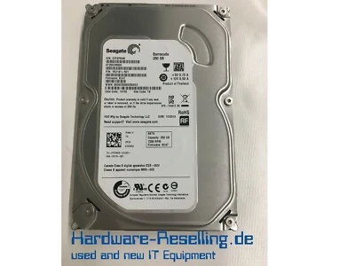 Seagate SATA III 6GB/S 3,5" 250GB - 7200RPM - 16MB ST250DM000-1BD141 0YVMKX - Immagine 1 di 2