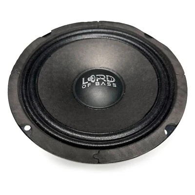 Lord of Bass Replacement 6.5" Midrange Speaker for Portable Bluetooth Speakers