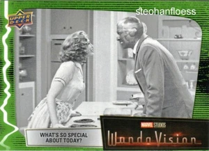 2022 Upper Deck WandaVision Vision Green #2 What's So Special About Today? /225 - Picture 1 of 1