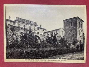 Cartolina Castiglione delle Stiviere (Mantova) - Torre Castello dei Gonzaga 1942 - Bild 1 von 2
