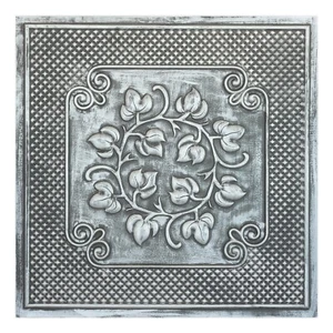 Drop in Ceiling tiles Faux tin wall panels decor Bar PL66 Antique tin 10pcs/lot - Picture 1 of 21