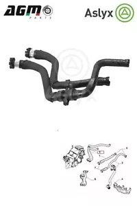 TUBO FLESSIBILE TUBAZIONE SCAMBIATORE CALORE ASLYX X FIAT BRAVO 1.9 MJT 51757890 - Foto 1 di 4