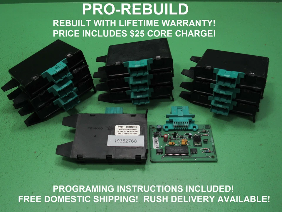 CHEVY SILVERADO K1500 TAHOE C1500 TRUCK ANTI-THEFT PASSLOCK VATS MODULE 19352768 - Image 1 of 4