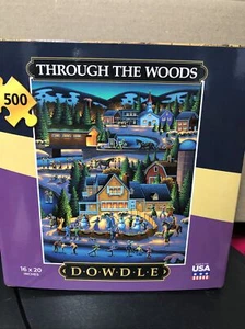 UNOPENED, SEALED - Eric Dowdle 500 Piece Jigsaw Puzzle "Through The Woods" New - Picture 1 of 1
