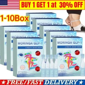 GLP-1 Solución Oral, Gotas de Moringa GLP-1, Suplemento Natural GLP-1 Mejorar la Salud - Imagen 1 de 21