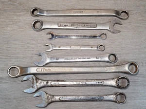 Wrench Metric Stanly S-k Wayne Craftsman -VV- 8 Tools lot As Shown - Picture 1 of 9
