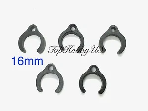 15PCS 16mm 5/8" Plastic Clips for Cable Management RC Fuel/Air Lines (US SHIP) - Picture 1 of 2