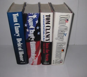 TOM CLANCY 4 1ST EDITIONS,DEBT OF HONOR, EXEC. ORDERS, INTO THE STORM, RAINBOW 6 - Foto 1 di 11