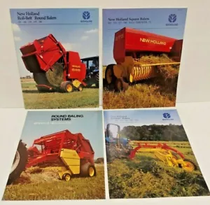 New Holland Landmaschinen Broschüren Rolabar Rechen Quadratische runde Ballenpressen Los von 4 - Bild 1 von 6