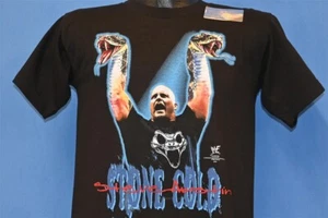 vintage 90s WWF STONE COLD STEVE AUSTIN DEADSTOCK t-shirt WRESTLING YOUTH M - Picture 1 of 6
