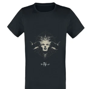 Diablo IV Men's T-Shirt Lilith, Queen of the Damned Size S Difuzed - Picture 1 of 3